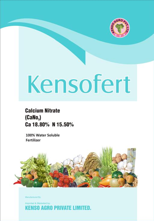 Kensofert Calcium Nitrate turquoise packaging